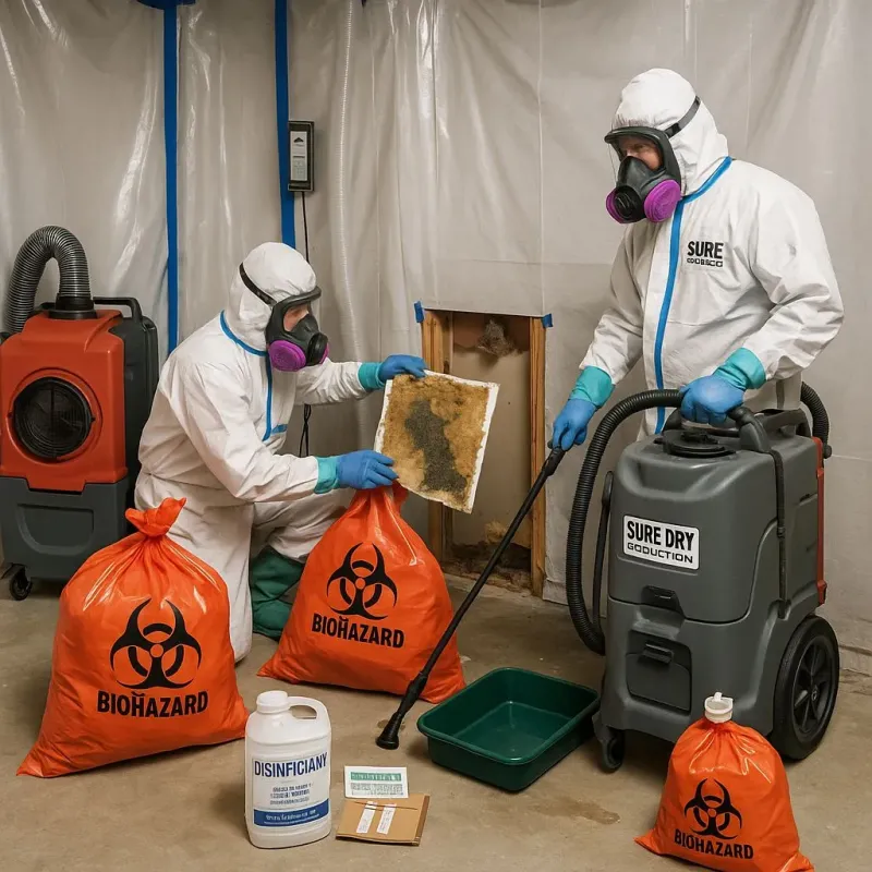 Contaminated Water Handling Protocols process in Haughton, LA