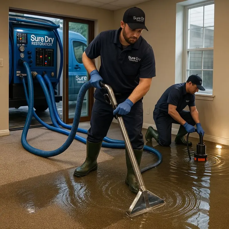 Water Extraction and Removal process in Haughton, LA